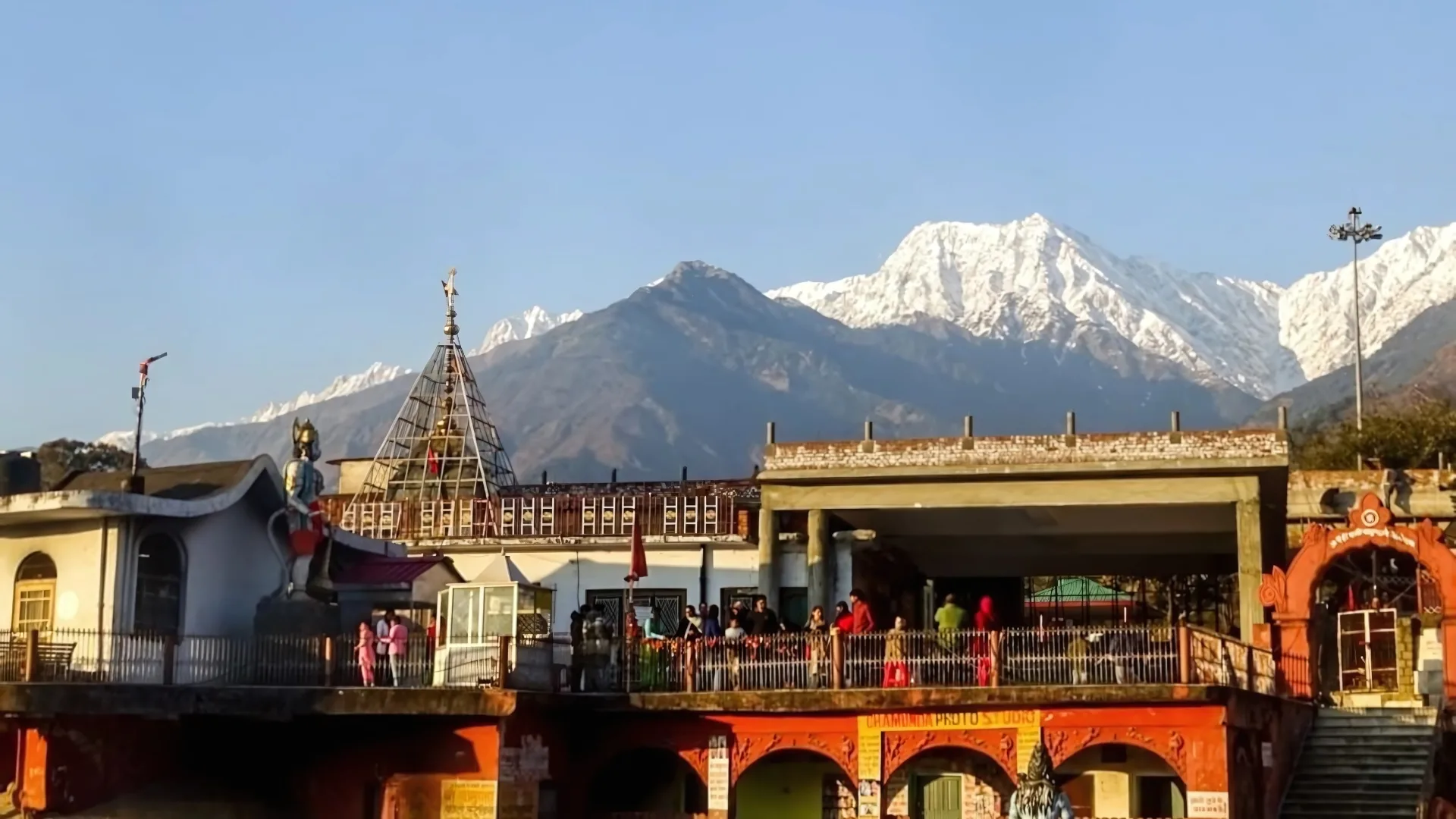 Kangra Valley Temple View Himachal Pradesh